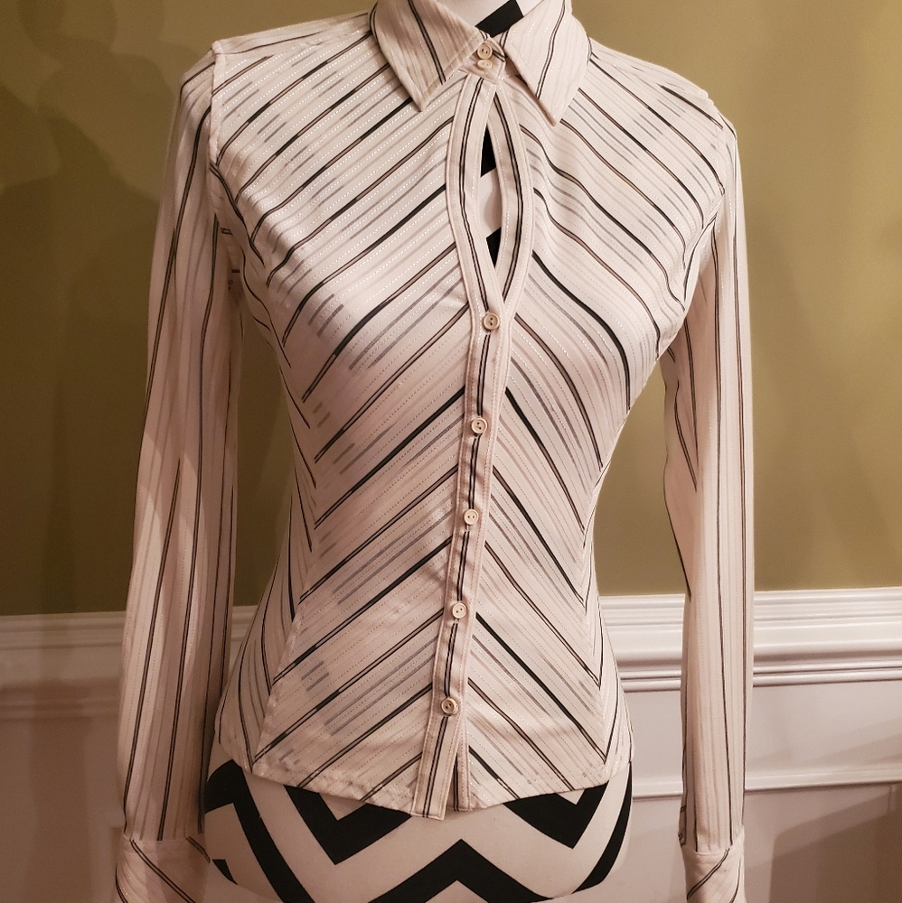 Express - small,long sleeve blouse